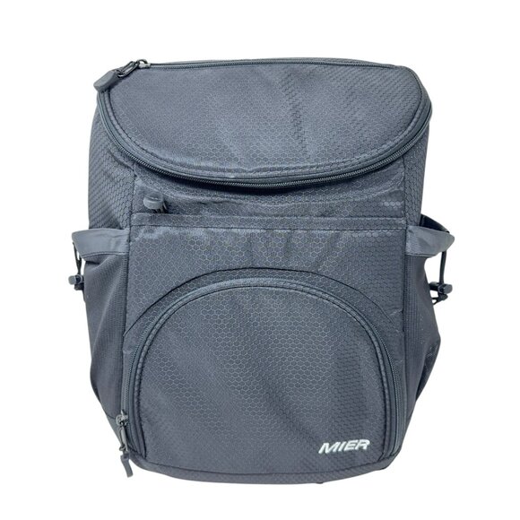 MIER Insulated Backpack Cooler Leakproof Lunchbox Back Pack Picnic Work Hiking - Picture 7 of 8